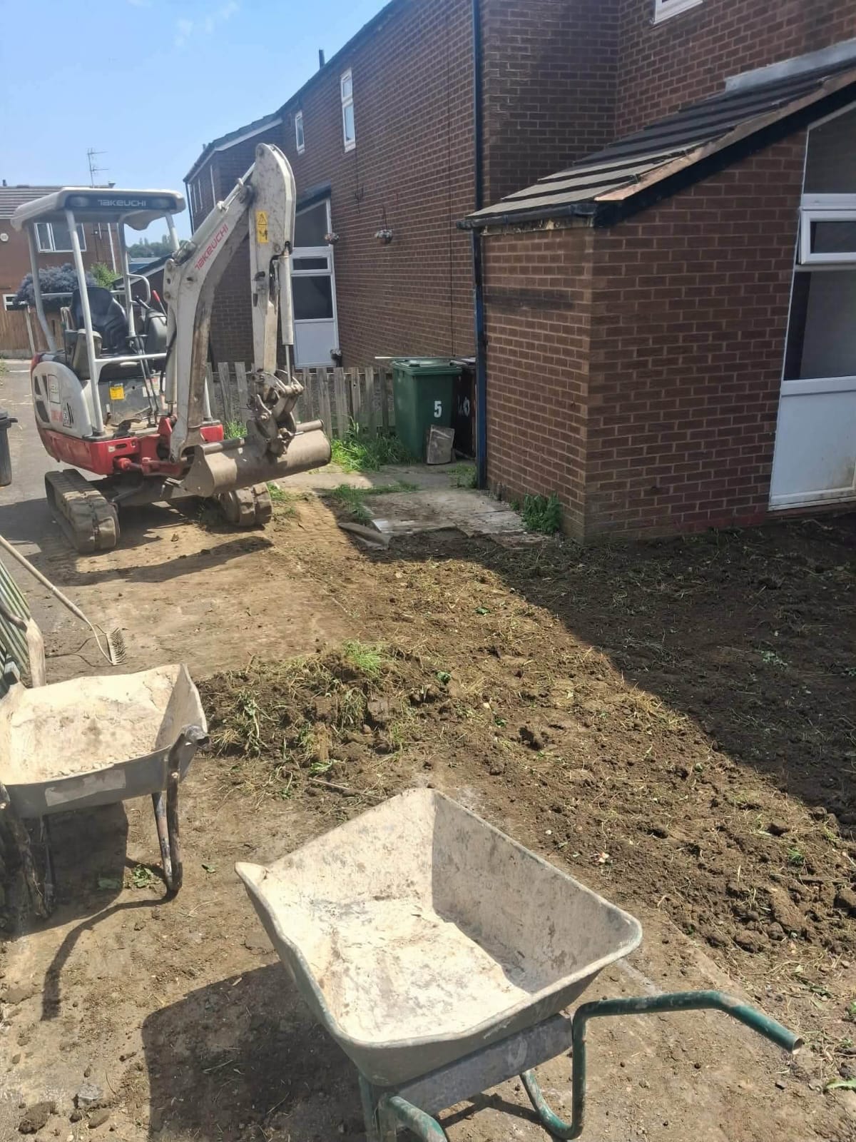 Professional patio installation by Roof-To-Roots Property Maintenance
