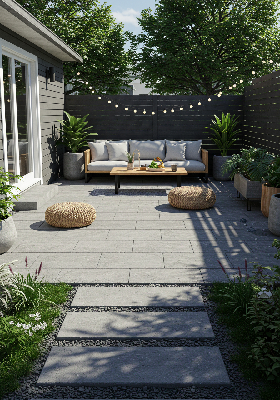 Professional patio installation by Roof-To-Roots Property Maintenance