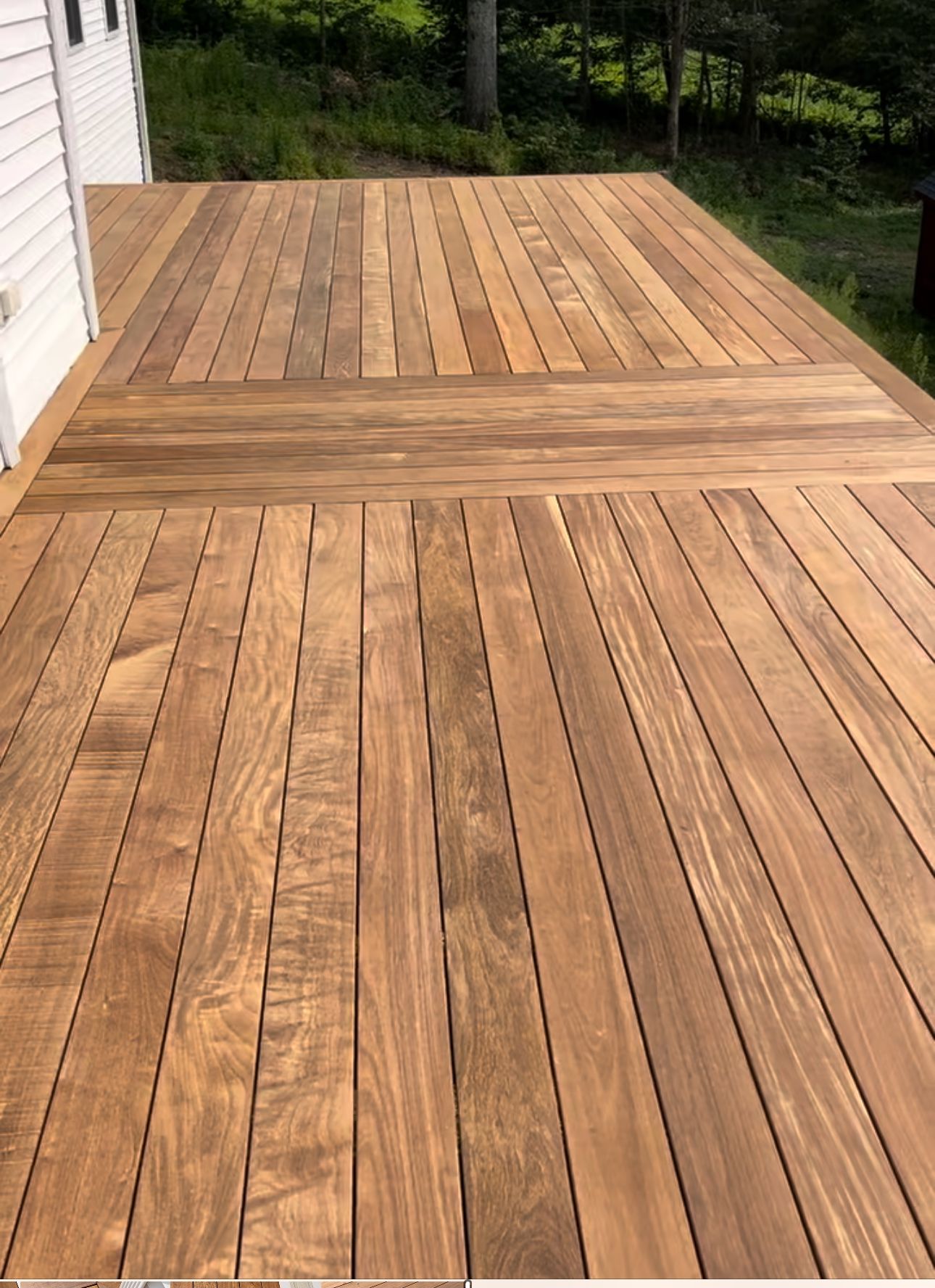 Beautiful decking design and installation